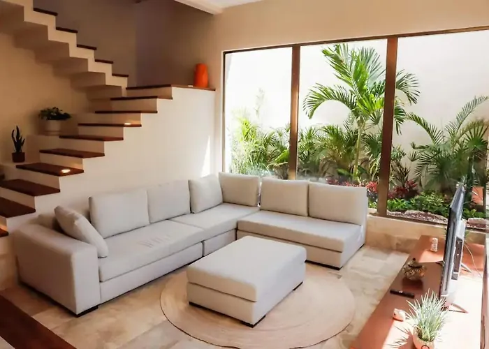 Spacious 4br With Private Pool & Lush Courtyard In Villa Tulum
