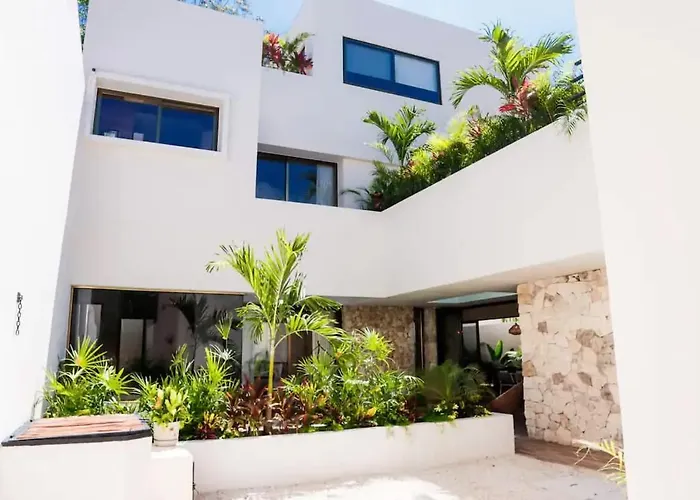 Spacious 4br With Private Pool & Lush Courtyard In * Tulum