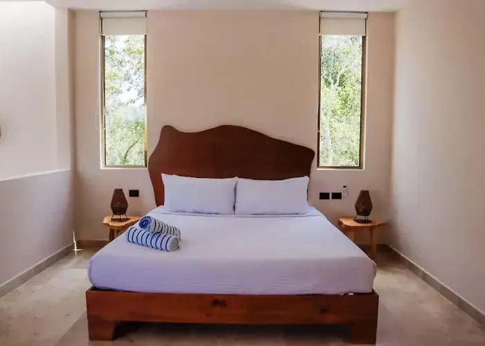 Spacious 4br With Private Pool & Lush Courtyard In Villa Tulum